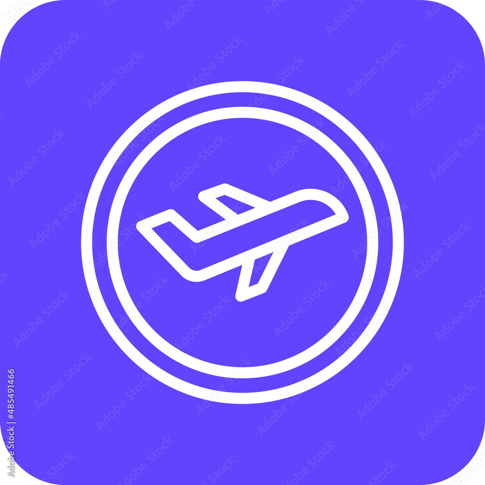 Airport Vector Icon Design Illustration