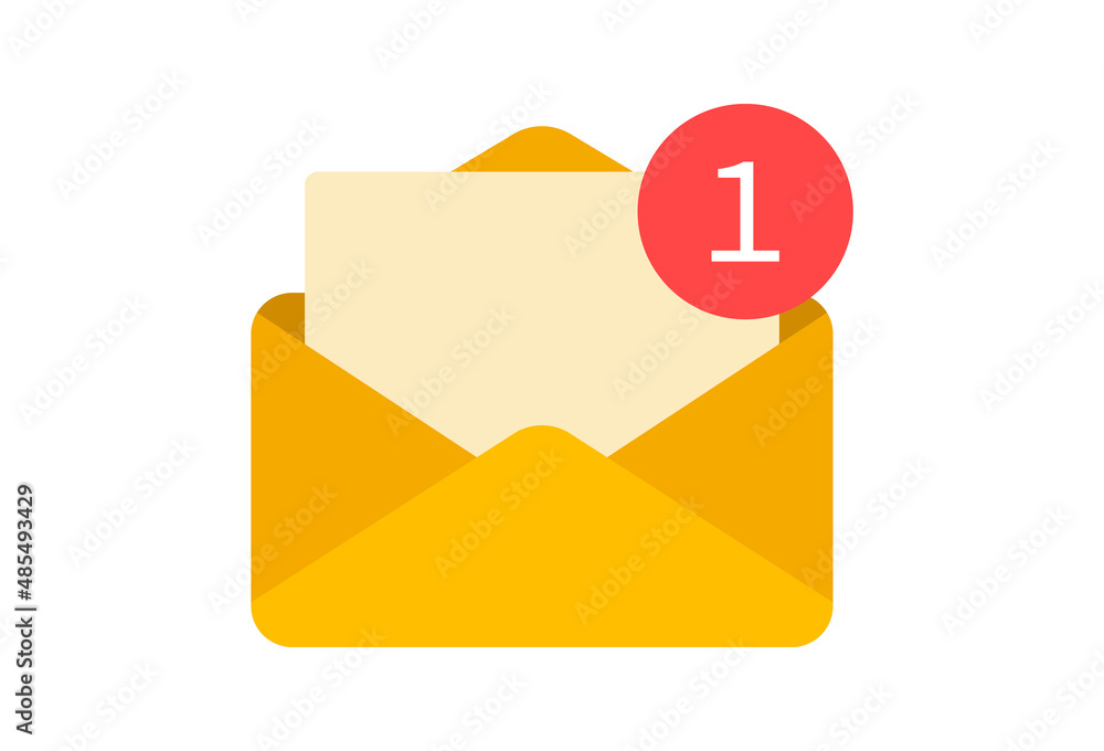 Vector email icon. Message vector symbol Vector email icon. Message vector symbol