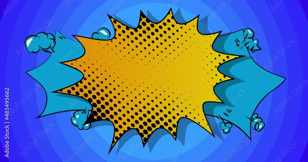 Retro comic style Speech Bubble background on green screen. Manga cartoon stock video. Pop art comics with chroma key. 4k animated moving, changing wallpaper. Retro comic style Speech Bubble background on green screen. Manga cartoon stock video. Pop art comics with chroma key. 4k animated moving, changing wallpaper.