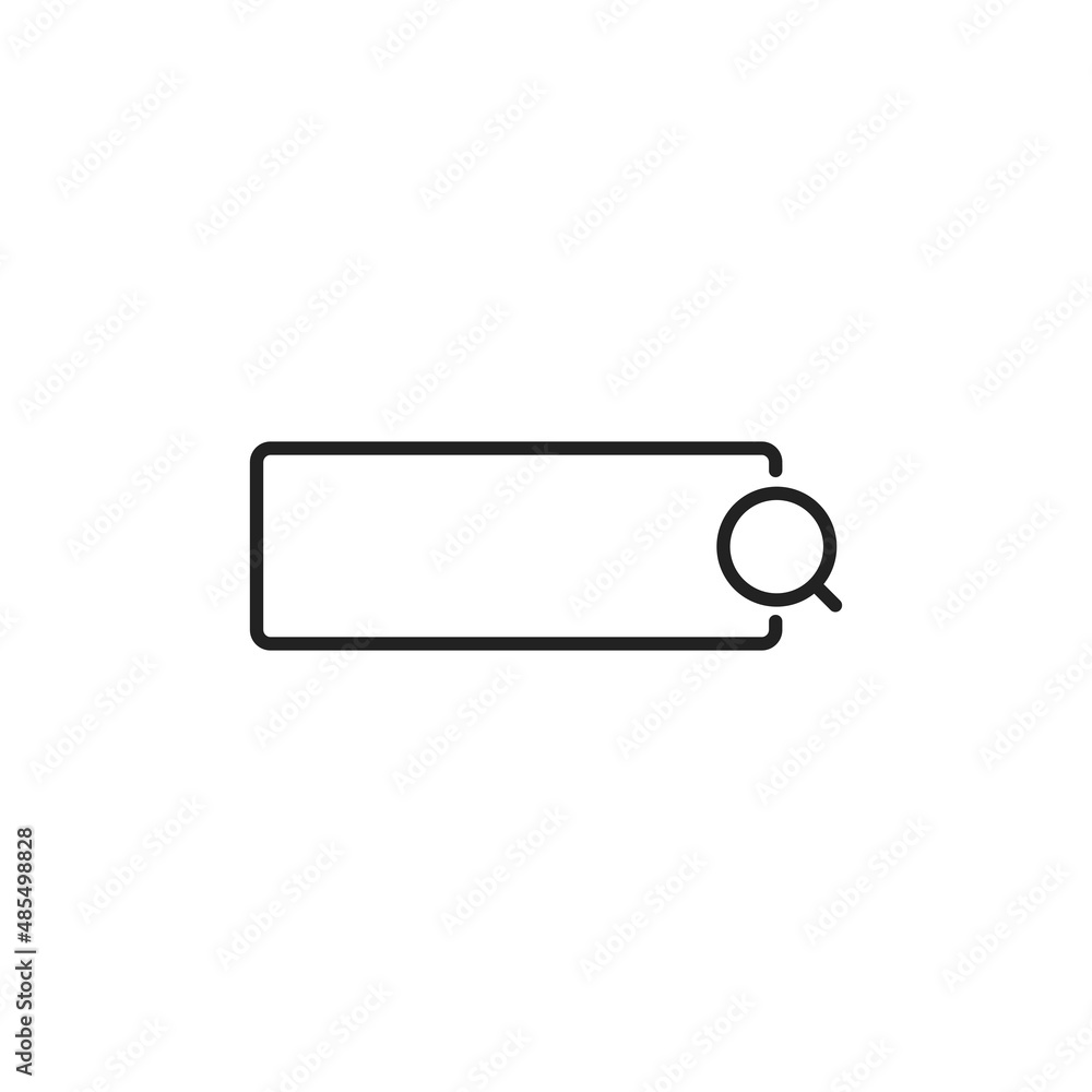 Search system icon. High quality black vector illustration. Search system icon. High quality black vector illustration.
