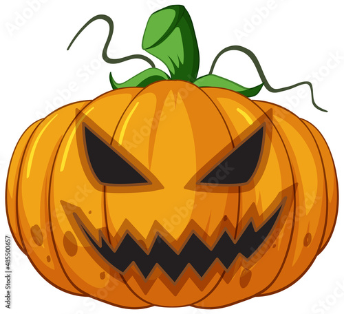 Halloween pumpkin Jack o'lantern