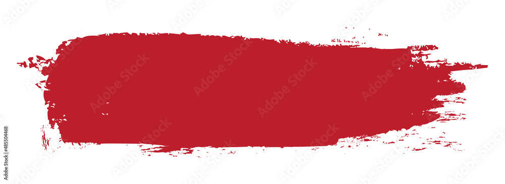 Red brush stroke isolated on white background. Trendy brush stroke vector for red ink paint, grunge backdrop, dirt banner, watercolor design and dirty texture. Brush stroke vector Red brush stroke isolated on white background. Trendy brush stroke vector for red ink paint, grunge backdrop, dirt banner, watercolor design and dirty texture. Brush stroke vector