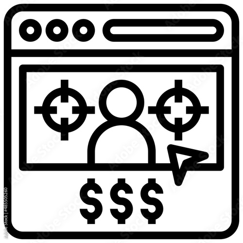 HITMAN line icon,linear,outline,graphic,illustration