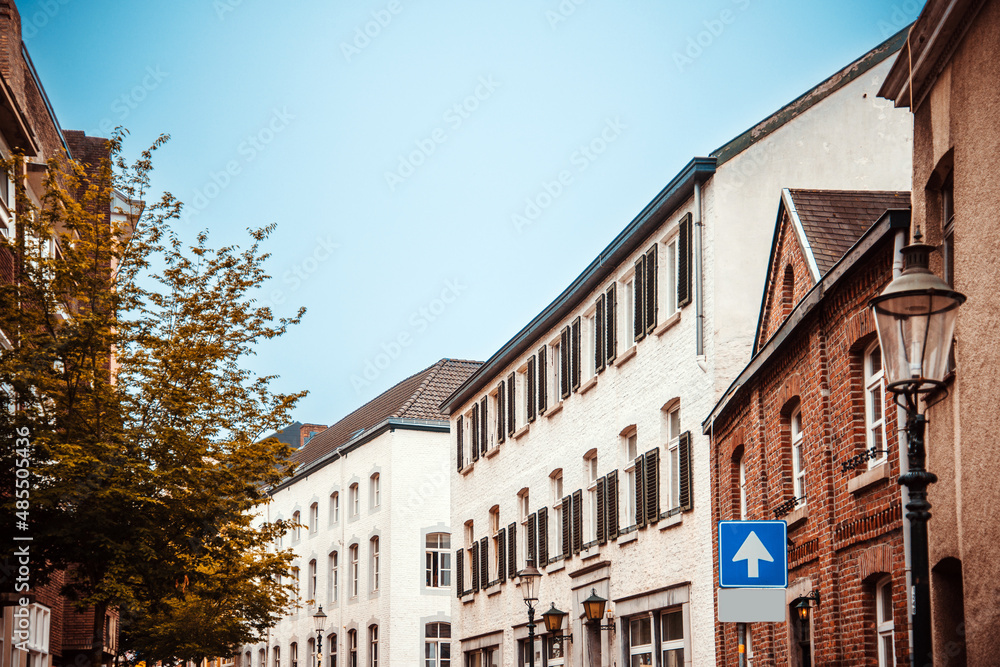 Street view of vaals city, Netherlands Street view of vaals city, Netherlands