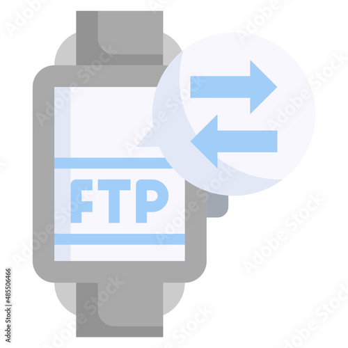 SMARTWATCH flat icon,linear,outline,graphic,illustration