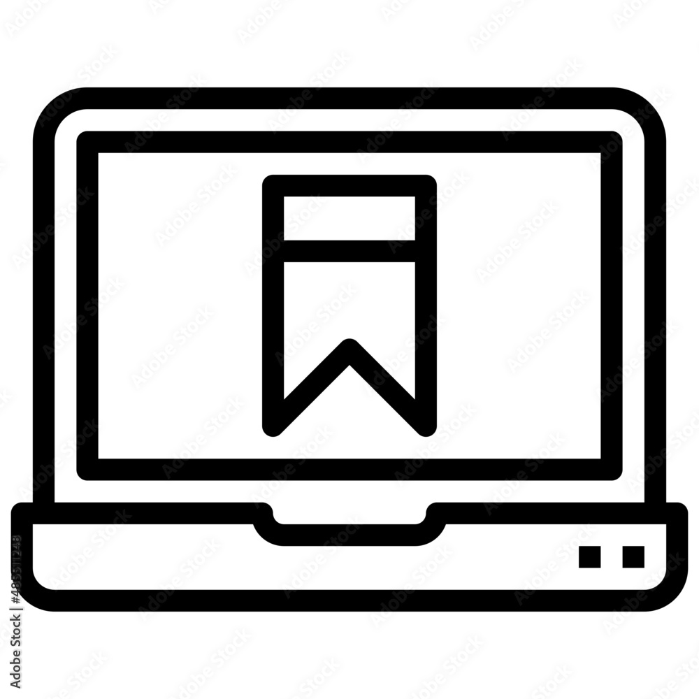 BOOKMARK line icon,linear,outline,graphic,illustration BOOKMARK line icon,linear,outline,graphic,illustration
