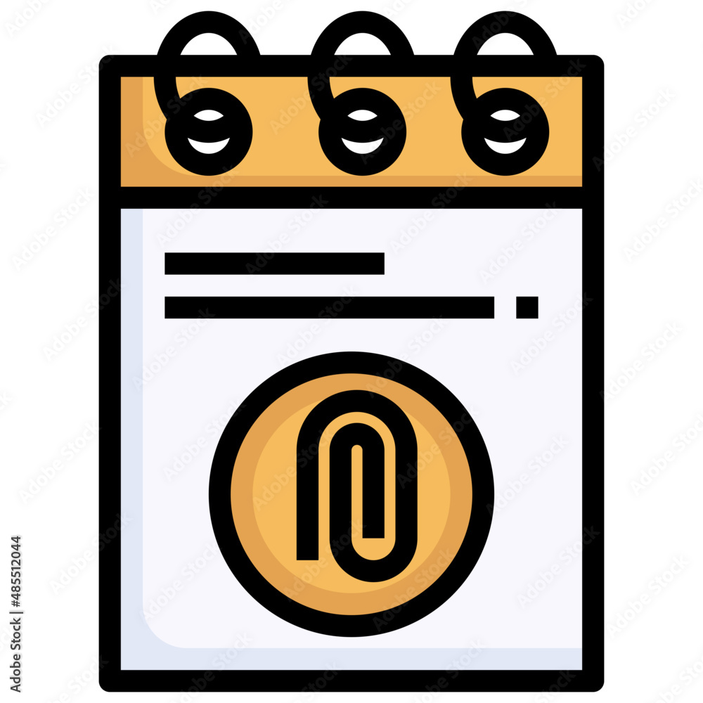 ATTACH filled outline icon,linear,outline,graphic,illustration ATTACH filled outline icon,linear,outline,graphic,illustration
