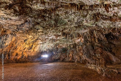 Drogarati Cave on Cephalonia or Kefalonia island, Greece.