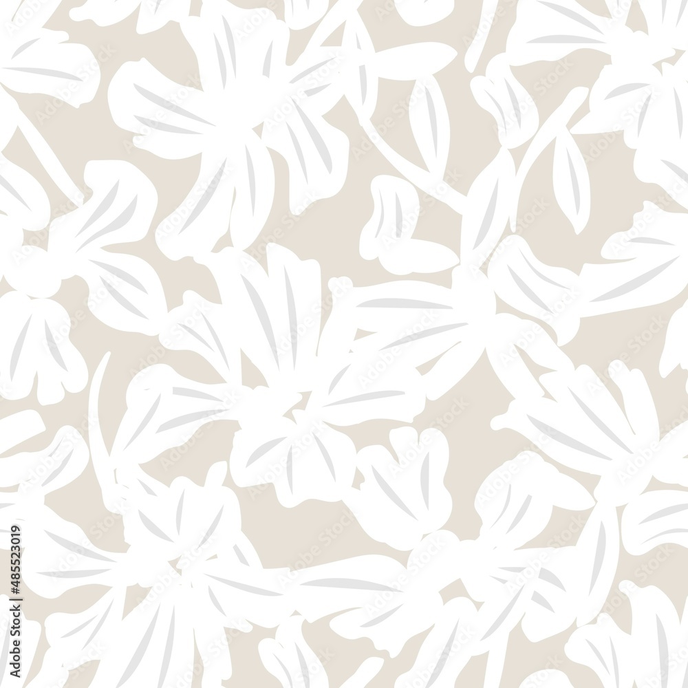 Floral Seamless Pattern Design Background Floral Seamless Pattern Design Background