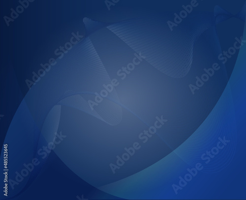 blue tech waves background