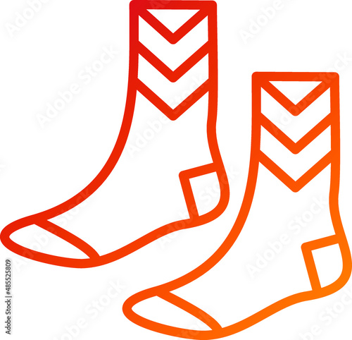 Vector Design Socks Icon Style