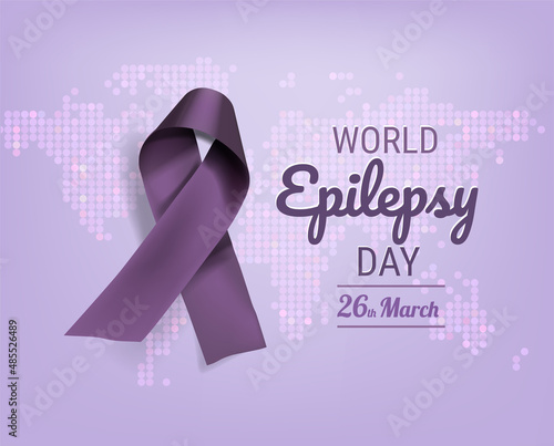 Purple day for Awareness to World Epilepsy Day on the 26th of March.