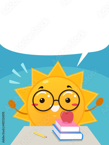 Mascot Sun Student Speech B...