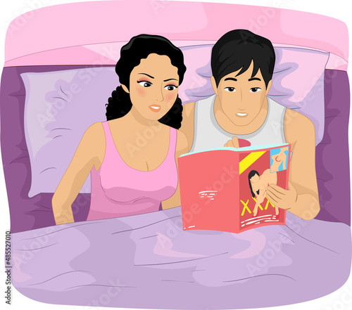 Couple Bed See Porn Magazin...