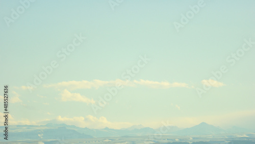 landscape in the mountains