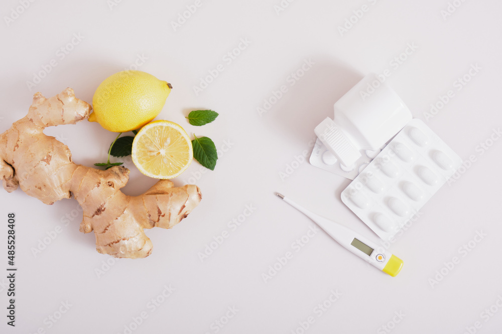 ginger, lemon, mint leaves and medicines, treatment and prevention of colds with natural remedies ginger, lemon, mint leaves and medicines, treatment and prevention of colds with natural remedies