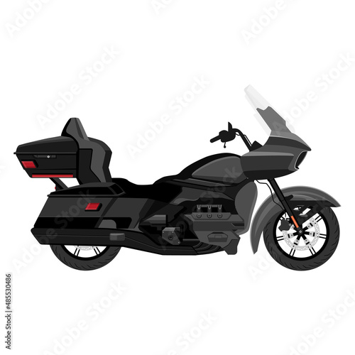 Touring adventure bike motorcycle