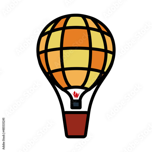 Icon Of Hot Air Balloon