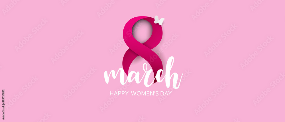 number 8 greeting card for march 8 banner for international women's day number 8 greeting card for march 8 banner for international women's day