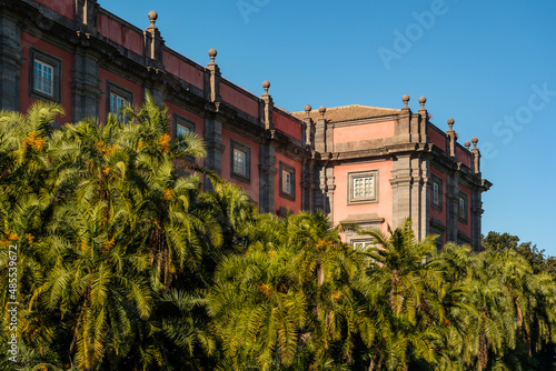 Konstfotografi Royal Palace of Capodimonte in Naples city, Campania, Italy