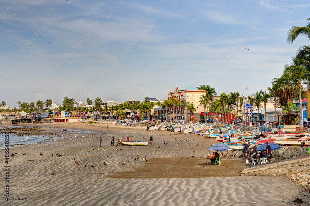 Beach in Mazatlan, Sinaloa, Mexico