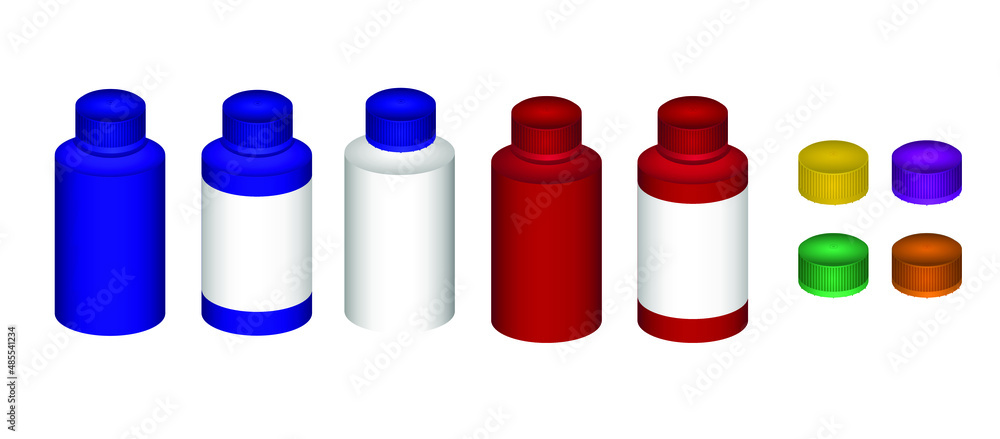 Household chemicals bottles pack cleaning housework liquid domestic fluid cleaner template vector illustration. Household chemicals bottles pack cleaning housework liquid domestic fluid cleaner template vector illustration.