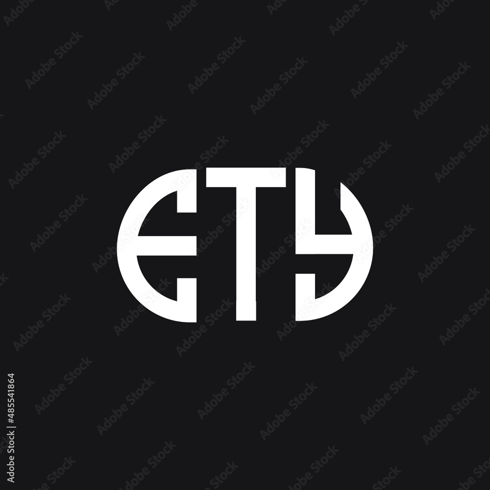 ETY letter logo design on black background. ETY creative initials letter logo concept. ETY letter design.
ETY letter logo design on black background. ETY creative initials letter logo concept. ETY letter design.