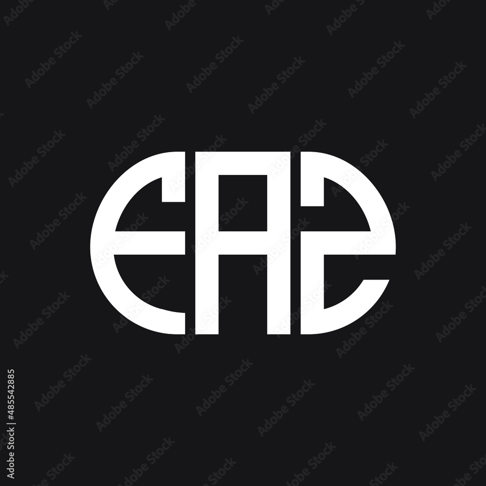 FAZ letter logo design on black background. FAZ creative initials letter logo concept. FAZ letter design. FAZ letter logo design on black background. FAZ creative initials letter logo concept. FAZ letter design.