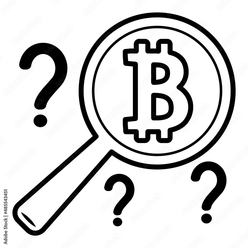 Bitcoin Flat Icon Isolated On White Background Bitcoin Flat Icon Isolated On White Background