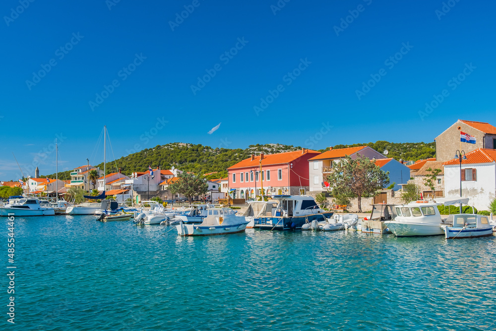 Town of Jezera on the island of Murter, Dalmatia, Croatia