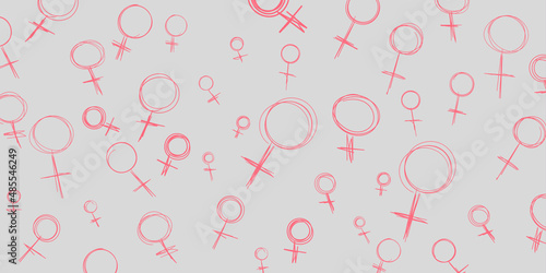 March 8 th - International womens rights day design slide