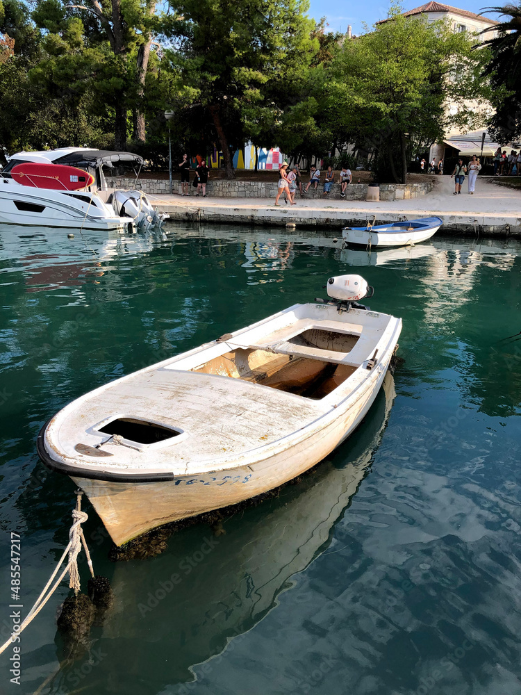 boats on the lake