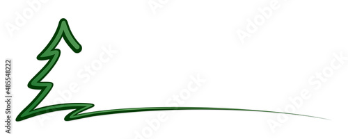 The Symbol of the green coniferous forest.