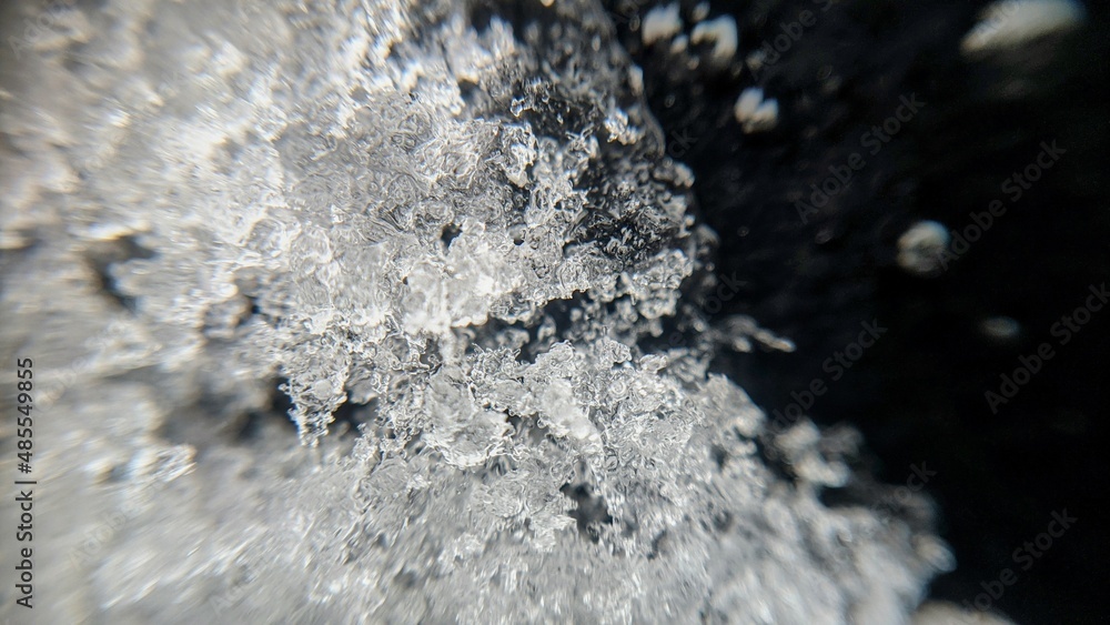 water drops on a rock water drops on a rock