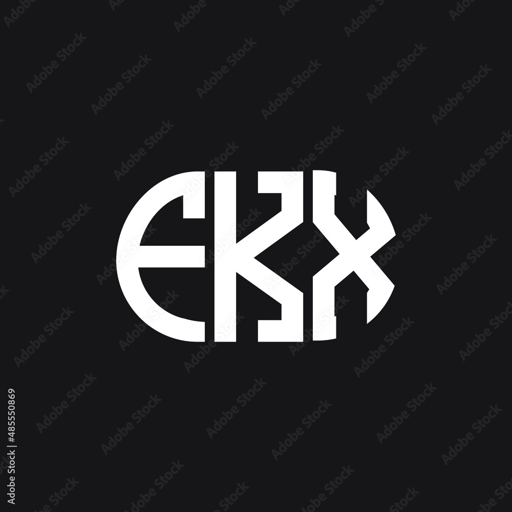 FKX letter logo design on black background. FKX creative initials letter logo concept. FKX letter design. FKX letter logo design on black background. FKX creative initials letter logo concept. FKX letter design.