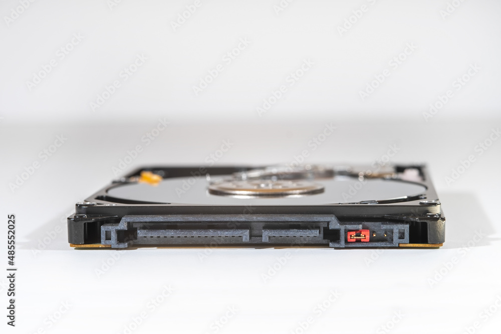 Hard disk isolated on a white background. Hard disk isolated on a white background.