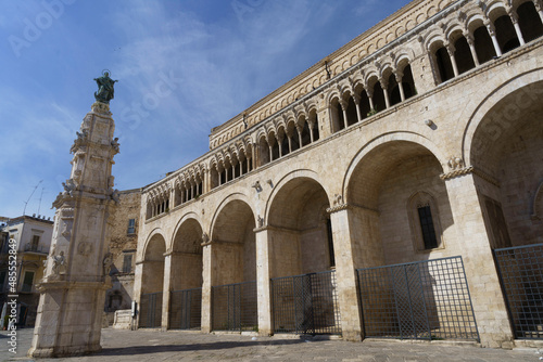 Bitonto, historic city in Apulia. The cathedral