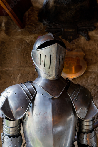 Knight cavalier armor arms armament Fototapet