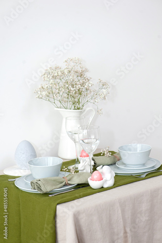 Beautiful Easter table setting
