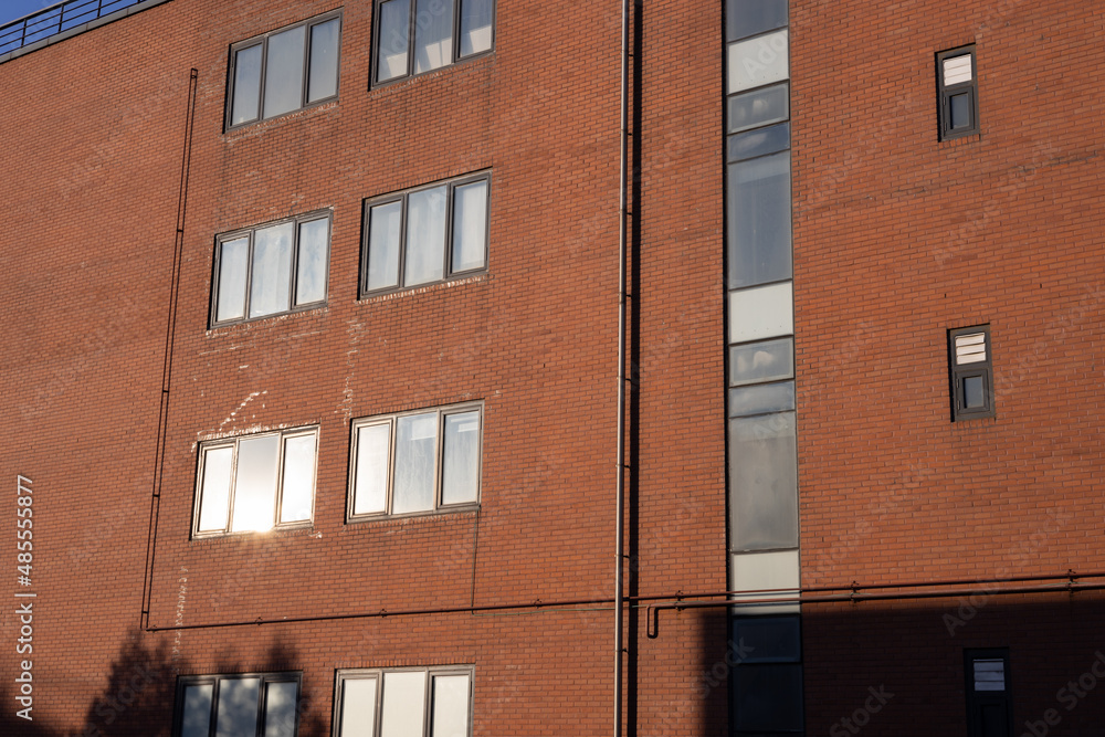 Obraz premium red brick building