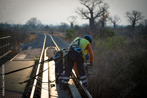 Railway construction