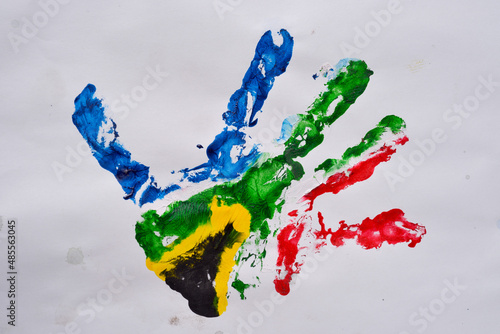 Quadro su tela SA flag