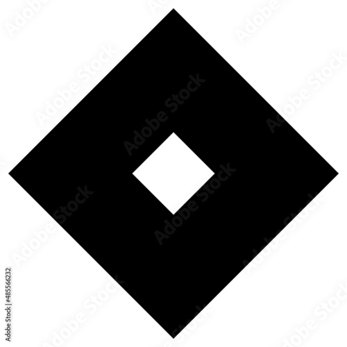 堀之美の家紋です。釘抜といいます。