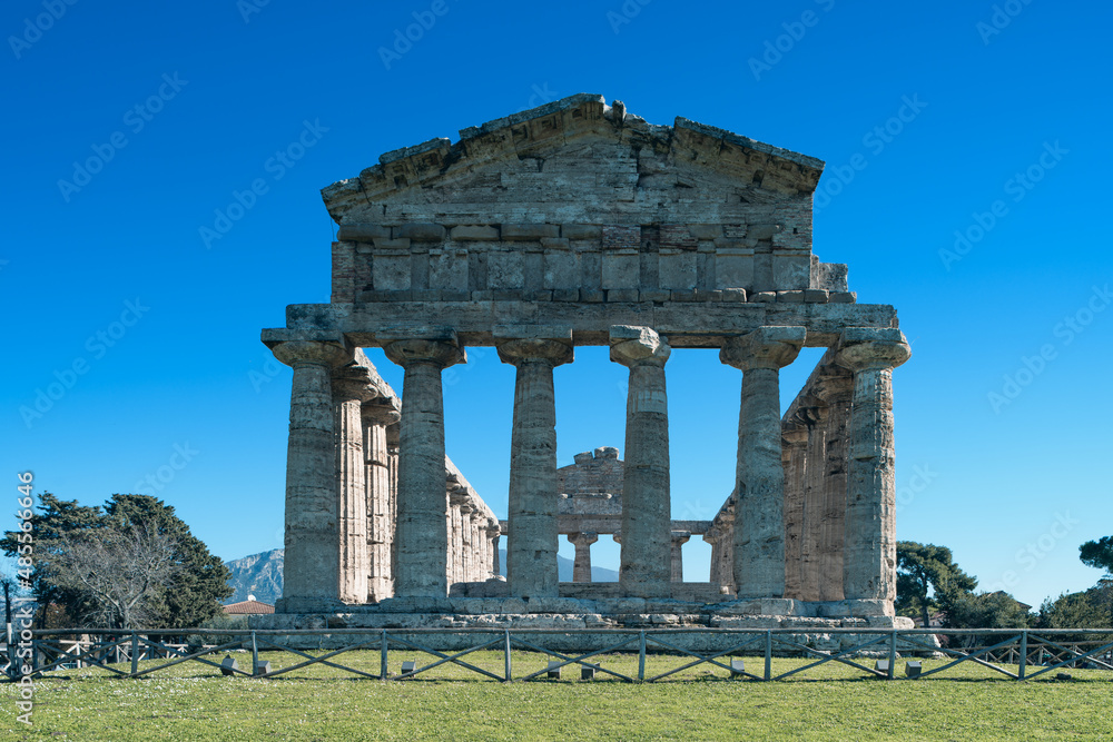 temples of paestum, salerno, italy