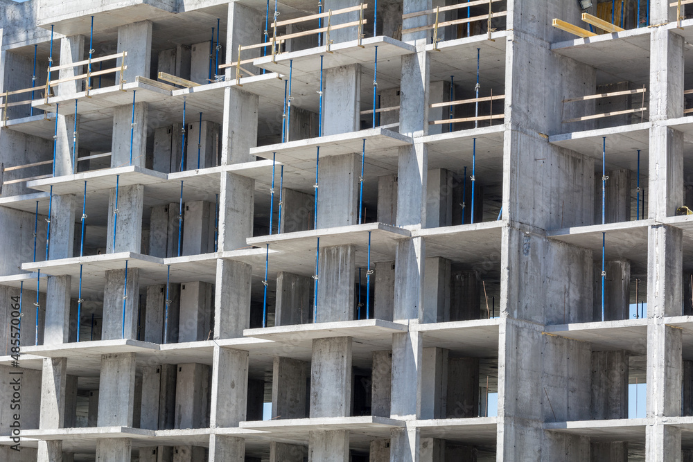 Site buildings under construction Site buildings under construction