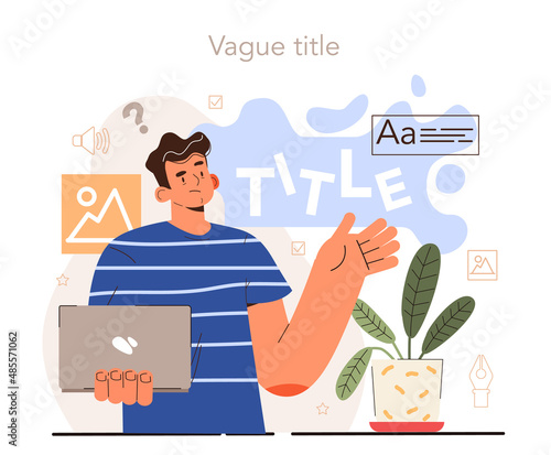 Blog promotion failure. Title creation mistake, naming tips.