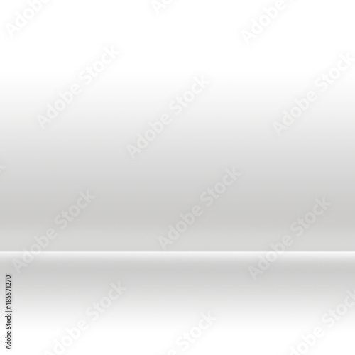 Abstract white background, white design, gray wall