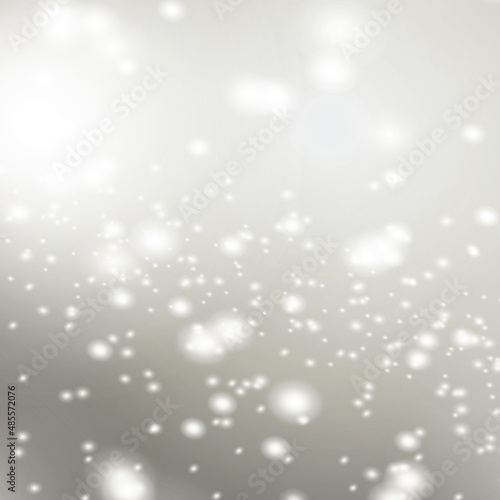 White sparks shine with a special light effect. Vector sparkles Christmas abstract pattern. Glittering Fairy Dust Particles