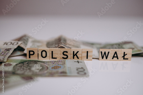 Polski Wał i banknoty