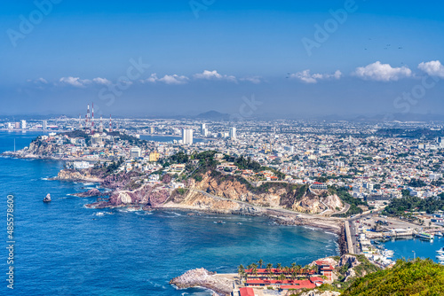 Mazatlan from the Lighthouse, HDR Image